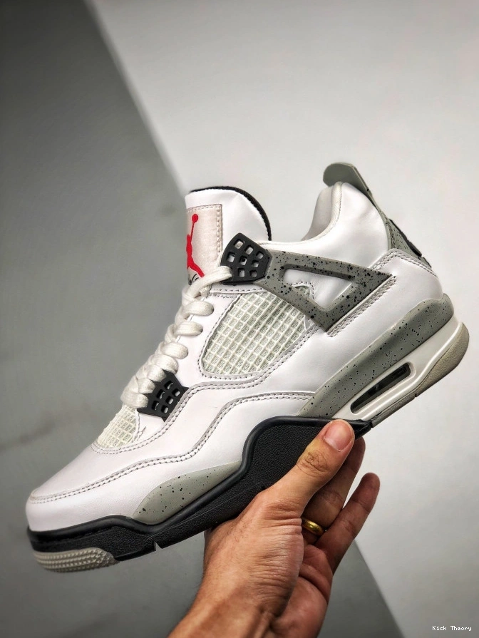 Kicktheory White 4 Cement OG Air (nike) 840606-192 Jordan 0702